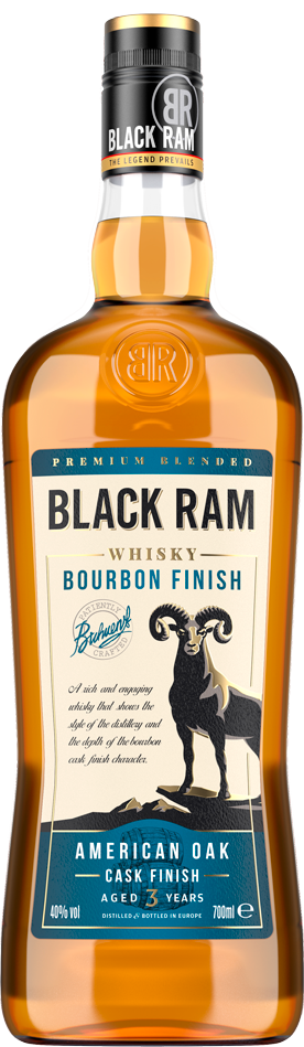 BLACK RAM BOURBON FINISH 700 ML